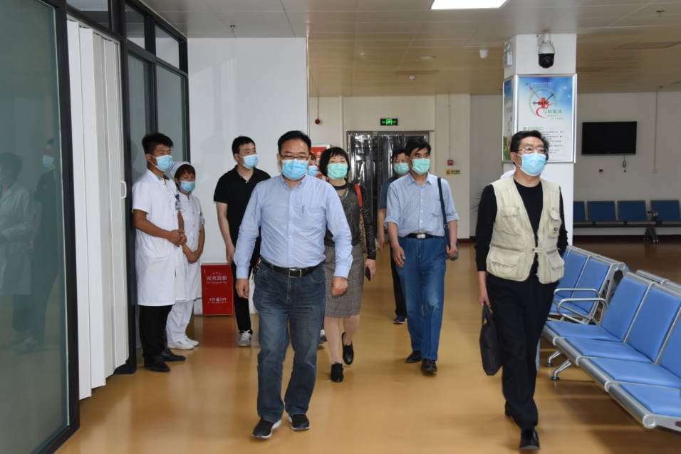 市社会福利院院长卜会亭一行到我院参观调研