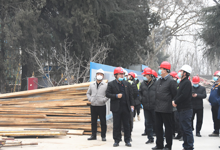市总工会一行对龙门疗养院改造提升目进行实地考察调研